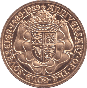 1989 GOLD SOVEREIGN ( PROOF ) - SOVEREIGN - Cambridgeshire Coins