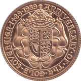 1989 GOLD SOVEREIGN ( PROOF ) - SOVEREIGN - Cambridgeshire Coins