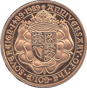 1989 GOLD SOVEREIGN ( PROOF ) - SOVEREIGN - Cambridgeshire Coins