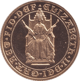 1989 GOLD SOVEREIGN ( PROOF ) - SOVEREIGN - Cambridgeshire Coins