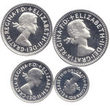 1989 MAUNDY SET REF - 2 ELIZABETH II - Maundy Set - Cambridgeshire Coins