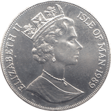 1989 ONE CROWN BICENTENARY OF THE MUTINY ON THE BOUNTY - WORLD COINS - Cambridgeshire Coins