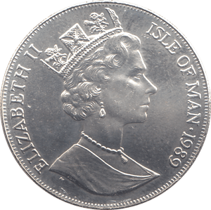 1989 ONE CROWN BICENTENARY OF THE MUTINY ON THE BOUNTY - WORLD COINS - Cambridgeshire Coins