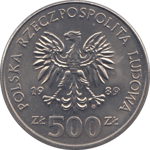 1989 POLISH COIN - WORLD COINS - Cambridgeshire Coins