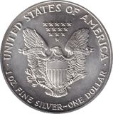 1989 SILVER DOLLAR USA - SILVER WORLD COINS - Cambridgeshire Coins