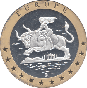 1989 SILVER PLATED AUSTRIA EUROPEAN CURRENCIES COMMEMORATIVE COIN - WORLD COINS - Cambridgeshire Coins