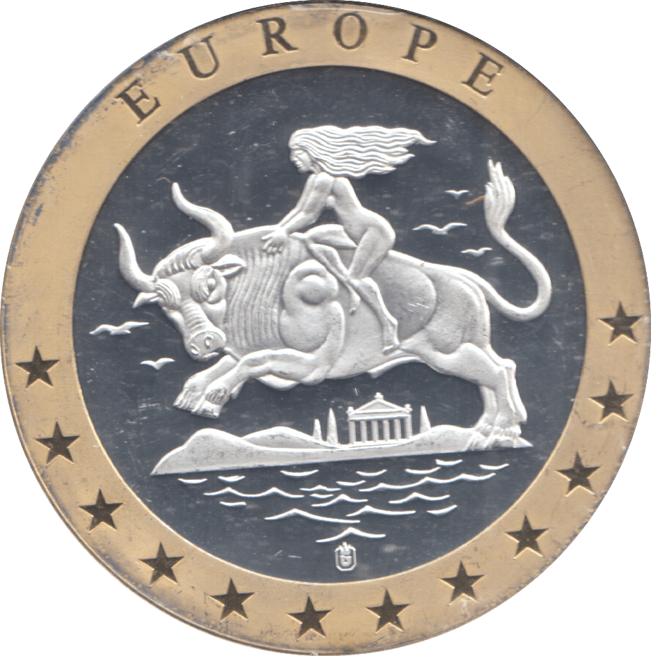 1989 SILVER PLATED AUSTRIA EUROPEAN CURRENCIES COMMEMORATIVE COIN - WORLD COINS - Cambridgeshire Coins