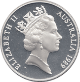 1989 SILVER QUEENSLAND 10 DOLLARS ( PROOF ) - 10 DOLLARS - Cambridgeshire Coins