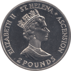1990 2 POUND THE QUEEN MOTHER ( BU ) - WORLD COINS - Cambridgeshire Coins