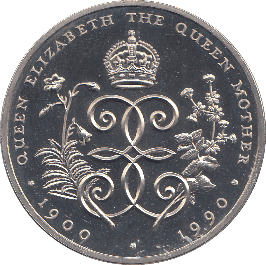 1990 2 POUND THE QUEEN MOTHER ( BU ) - WORLD COINS - Cambridgeshire Coins