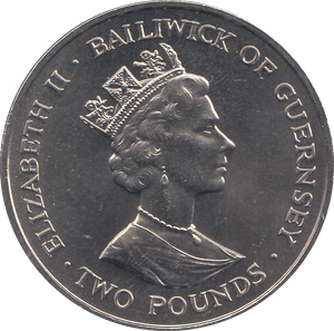 1990 2 POUNDS QUEEN ELIZABETH THE QUEEN MOTHER ( BU ) - WORLD COINS - Cambridgeshire Coins