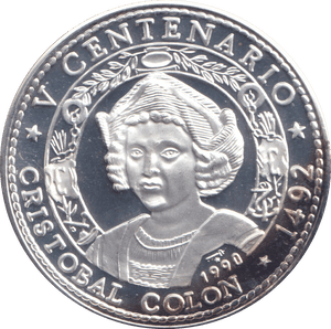 1990 .999 FINE SILVER PROOF 10 PESOS REPUBLIC OF CUBA - SILVER WORLD COINS - Cambridgeshire Coins