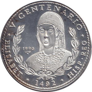 1990 .999 FINE SILVER PROOF 10 PESOS REPUBLIC OF CUBA - SILVER WORLD COINS - Cambridgeshire Coins