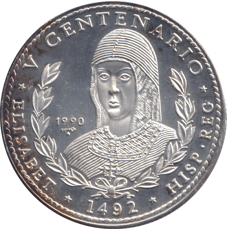 1990 .999 FINE SILVER PROOF 10 PESOS REPUBLIC OF CUBA - SILVER WORLD COINS - Cambridgeshire Coins