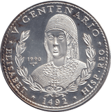 1990 .999 FINE SILVER PROOF 10 PESOS REPUBLIC OF CUBA - SILVER WORLD COINS - Cambridgeshire Coins