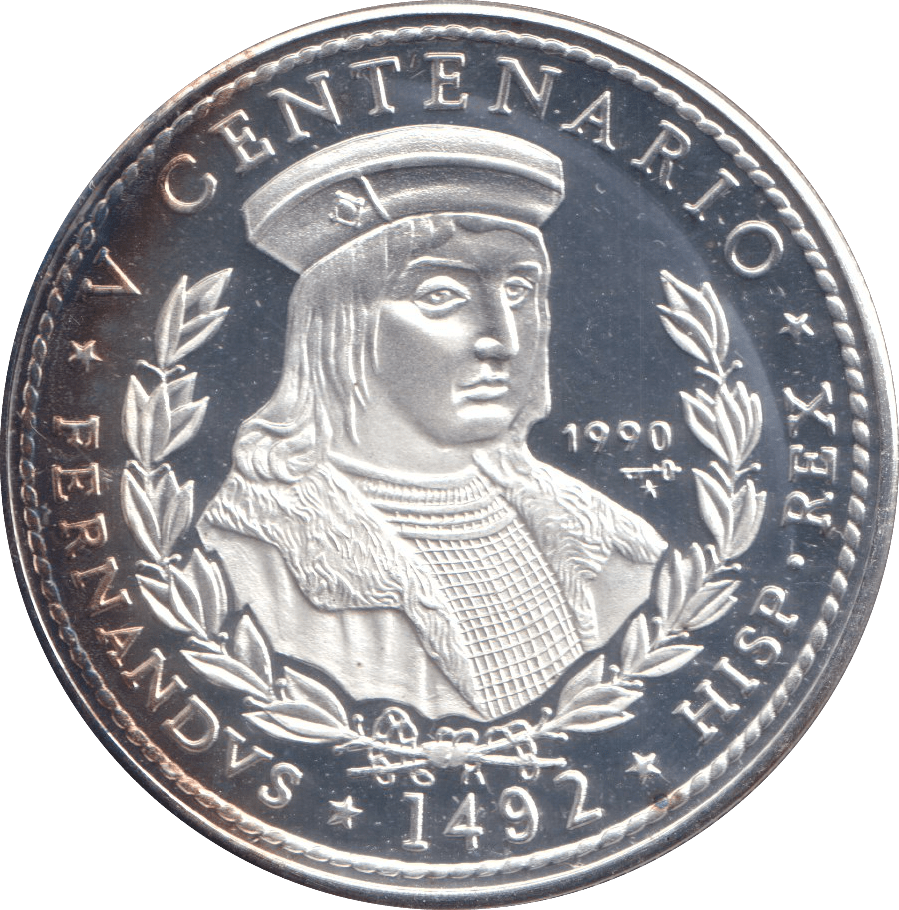 1990 .999 FINE SILVER PROOF 10 PESOS REPUBLIC OF CUBA - SILVER WORLD COINS - Cambridgeshire Coins