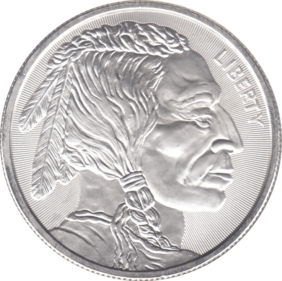 1990 .999 SILVER PROOF 1OZ UNITED STATES ROUND - SILVER WORLD COINS - Cambridgeshire Coins