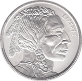 1990 .999 SILVER PROOF 1OZ UNITED STATES ROUND - SILVER WORLD COINS - Cambridgeshire Coins
