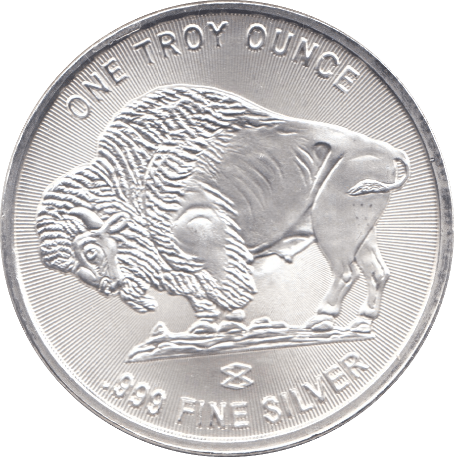 1990 .999 SILVER PROOF 1OZ UNITED STATES ROUND - SILVER WORLD COINS - Cambridgeshire Coins