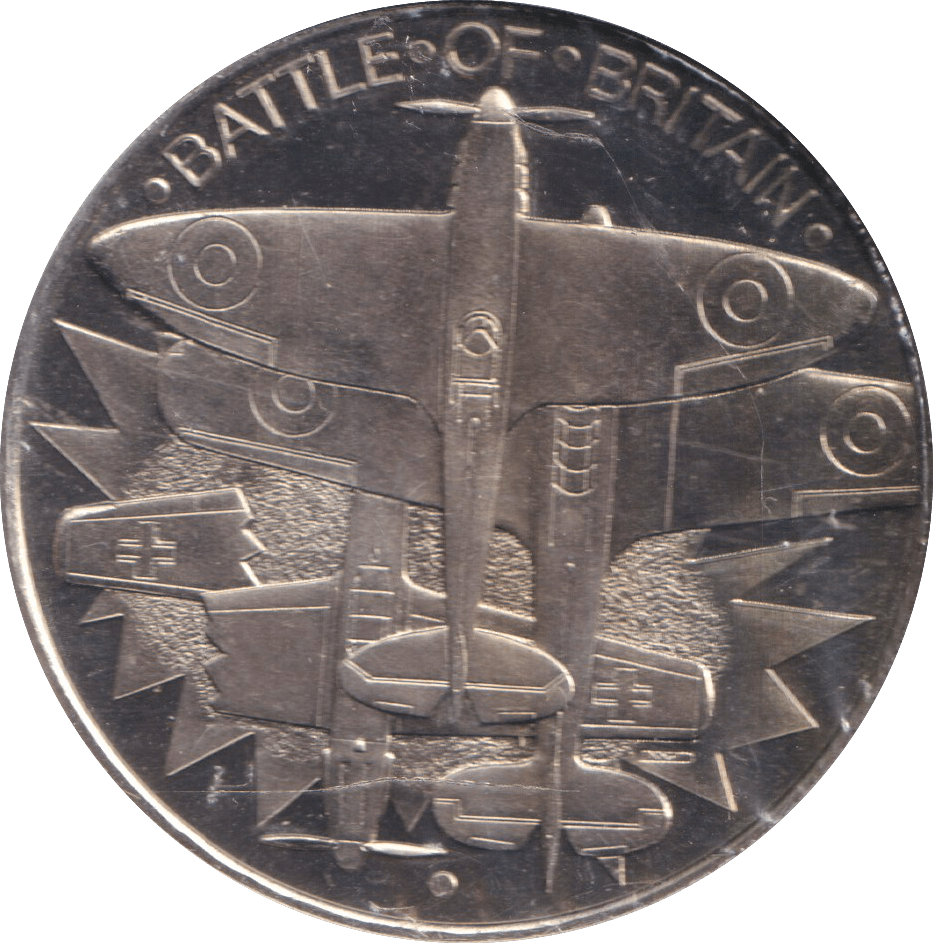 1990 BATTLE OF BRITAIN MEDALLION - MEDALS & MEDALLIONS - Cambridgeshire Coins