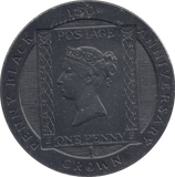 1990 CROWN PENNY BLACK ISLE OF MAN - CROWN - Cambridgeshire Coins