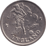 1990 FIFA WORLD CUP MEDALLION ENGLAND - MEDALS & MEDALLIONS - Cambridgeshire Coins