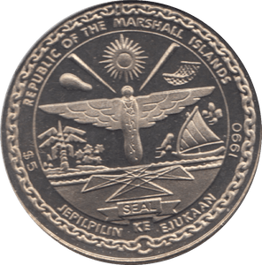 1990 FIVE DOLLARS TO THE HEROS IN THE BATTLE OF BRITAIN - WORLD COINS - Cambridgeshire Coins