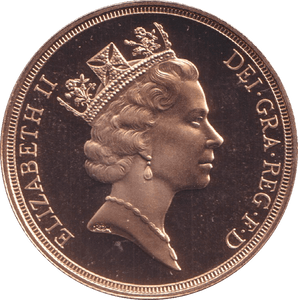 1990 GOLD DOUBLE SOVEREIGN ( PROOF ) - DOUBLE SOVEREIGN - Cambridgeshire Coins