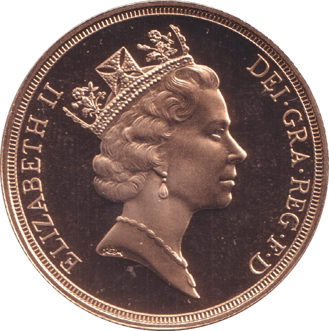 1990 GOLD DOUBLE SOVEREIGN ( PROOF ) - DOUBLE SOVEREIGN - Cambridgeshire Coins