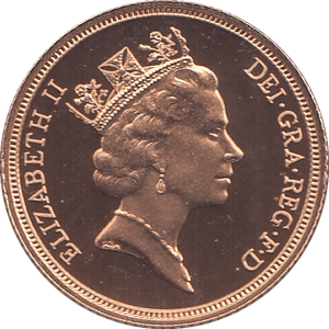 1990 GOLD SOVEREIGN ( PROOF ) - SOVEREIGN - Cambridgeshire Coins
