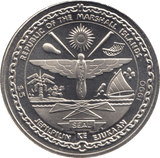 1990 MARSHALL ISLANDS FIVE DOLLARS ( PROOF ) - WORLD COINS - Cambridgeshire Coins
