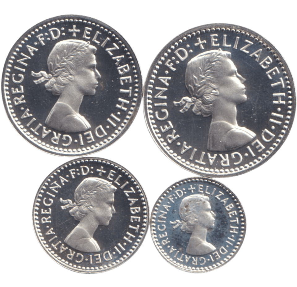 1990 MAUNDY SET BRILLIANT UNCIRCULATED ELIZABETH II - Maundy Set - Cambridgeshire Coins