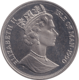 1990 ONE CROWN NEW YORK ALLEY CAT ISLE OF MAN - WORLD COINS - Cambridgeshire Coins