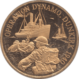 1990 OPERATION DYNAMO DUNKIRK 1940 COMMEMORATIVE COIN - WORLD COINS - Cambridgeshire Coins