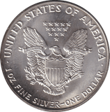 1990 SILVER DOLLAR USA - SILVER WORLD COINS - Cambridgeshire Coins