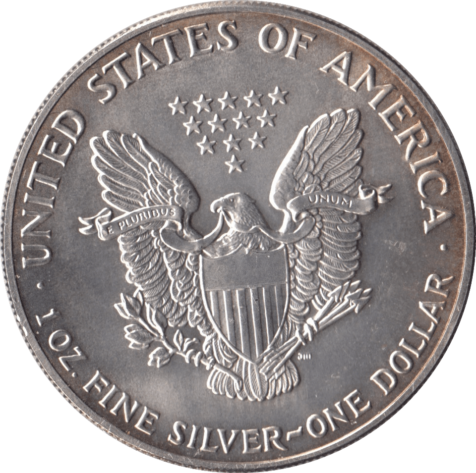 1990 SILVER LIBERTY DOLLAR USA - SILVER WORLD COINS - Cambridgeshire Coins