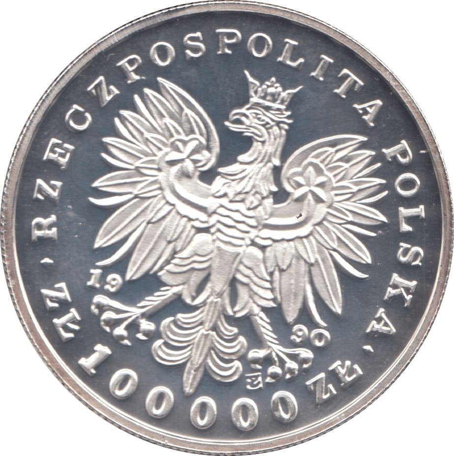 1990 SILVER PROOF WORLD COIN - SILVER WORLD COINS - Cambridgeshire Coins