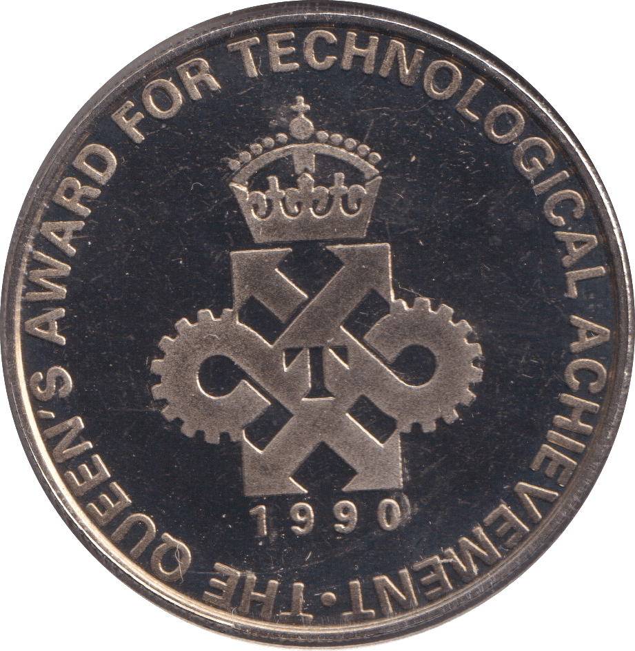 1990 TECHNOLOGICAL ACHIEVEMENT MEDALLION - MEDALS & MEDALLIONS - Cambridgeshire Coins