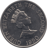 1990 TWO POUNDS COIN ALDERNEY F546 - WORLD COINS - Cambridgeshire Coins