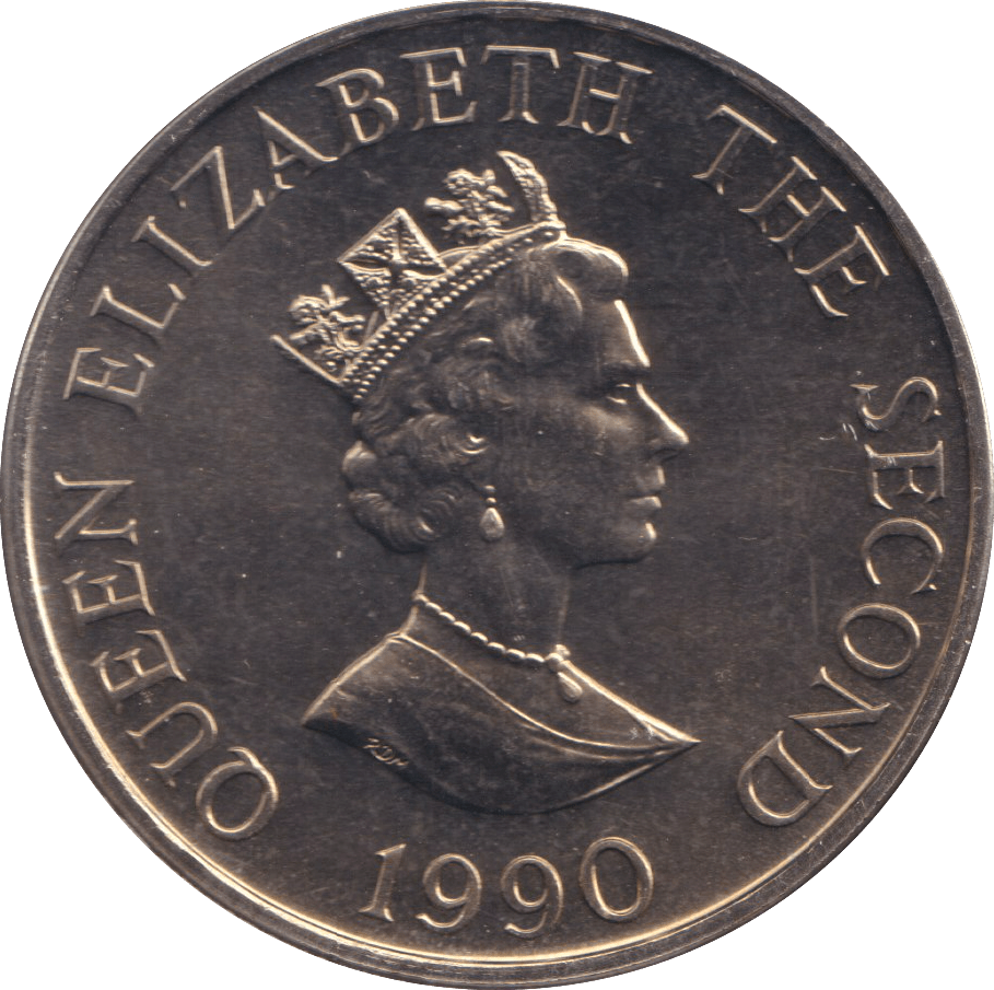 1990 TWO POUNDS QUEEN MOTHER NINETIETH BIRTHDAY ALDERNEY - WORLD COINS - Cambridgeshire Coins