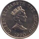 1990 TWO POUNDS QUEEN MOTHER NINETIETH BIRTHDAY ALDERNEY - WORLD COINS - Cambridgeshire Coins