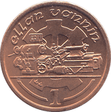 1991 1 PENCE ELLAN VANNIN ( BU ) - WORLD COINS - Cambridgeshire Coins