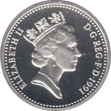 1991 £1 SILVER PROOF - £1 Silver Proof - Cambridgeshire Coins