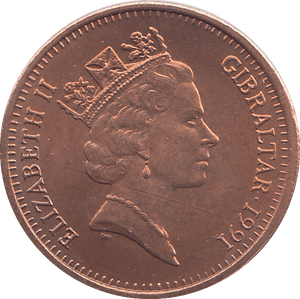 1991 2 PENCE ELLAN VANNIN ( BU ) - WORLD COINS - Cambridgeshire Coins