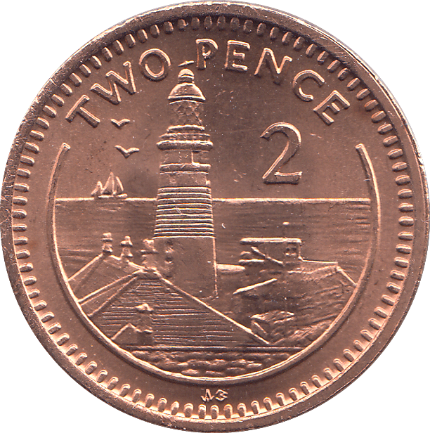 1991 2 PENCE ELLAN VANNIN ( BU ) - WORLD COINS - Cambridgeshire Coins