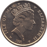 1991 2 POUND ELLAN VANNIN ( BU ) - WORLD COINS - Cambridgeshire Coins