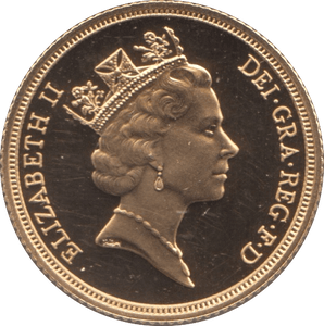 1991 GOLD SOVEREIGN ( PROOF ) - SOVEREIGN - Cambridgeshire Coins