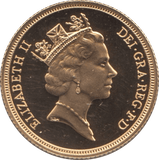 1991 GOLD SOVEREIGN ( PROOF ) - SOVEREIGN - Cambridgeshire Coins