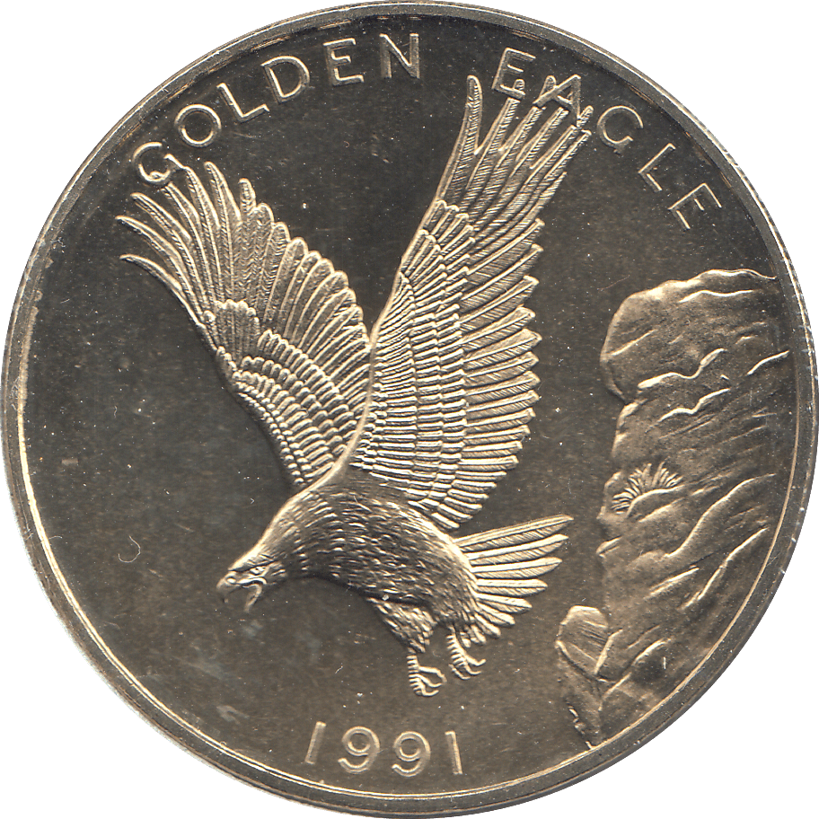 1991 GOLDEN EAGLE - £5 BU - Cambridgeshire Coins