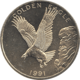 1991 GOLDEN EAGLE - £5 BU - Cambridgeshire Coins